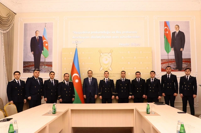 Qarabağ müharibəsi veteranı olan prokurorluq əməkdaşı təqaüdə göndərildi - FOTO